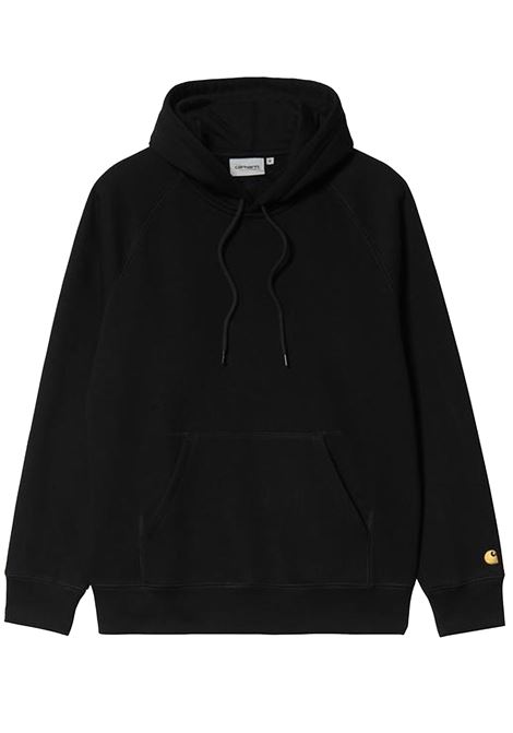 chase hooded sweatshirt man black CARHARTT WIP | I03366100F.XX